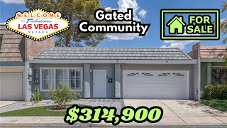 Affordable TownHouse for Sale  Las Vegas  Gated Community  Townhome Tour [upl. by Philander726]