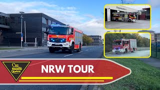 Einsatzfahrten Feuerwehr Gelsenkirchen  Dortmund  Bochum  Mülheim a d Ruhr  Neuss  Köln  NRW [upl. by Bravar]