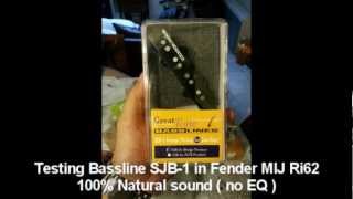 Testing Bassline SJB1 PU [upl. by Lilli885]