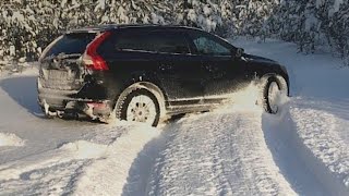 VOLVO XC60 SNOW amp FOREST 2010 AWD D5 205HP [upl. by Ttenaej]