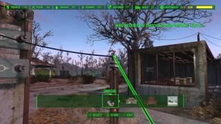 Fallout 4  Automatic powered Door using Laser Trip Switch [upl. by Acinom193]