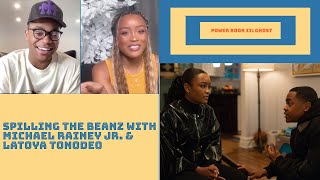 Power Book II Ghost Michael Rainey Jr amp LaToya Tonodeo Interview [upl. by Edie]