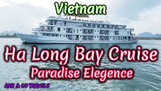 Halong Bay cruise with Paradise Elegance Vietnam Dec 2018 [upl. by Isawk]