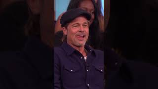 Brad Pitt Distracts Ellen While Sitting in the Audience [upl. by Malva]