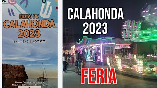 Paseo Fiestas de Calahonda 2023 Atracciones [upl. by Ahtanamas920]