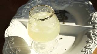 Organic Peppermint Tea Rim  Citrus GINger Cocktail Recipe [upl. by Archaimbaud]