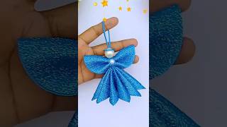 Handmade Christmas Angel🌲 DIY Xmas Ornaments Crafts Idea 2024😍❄️ diy craft christmas handmade [upl. by Ahsoyek]