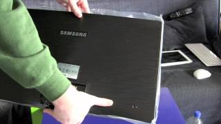 Samsung SyncMaster SA300 Monitor unboxing and setup [upl. by Bryon]