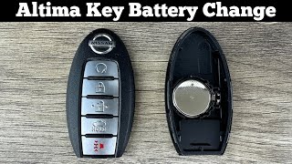 2019  2024 Nissan Altima Key Fob Battery Replacement  How To Replace Change Remote Batteries DIY [upl. by Meredith]