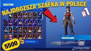 MOJA SZAFKA W Fortnite  NAJDROŻSZA W POLSCE [upl. by Levitan960]