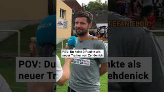 ZehdenickFans feiern neuen Trainer😂🎉 [upl. by Llenol]