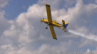 2017 New York Airshow  Air Tractor AT206 Demo [upl. by Liamaj92]