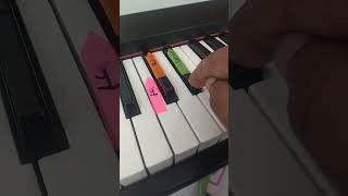 Viva La Vida  Piano Tutorial shorts piano pianotutorial [upl. by Acinorej121]