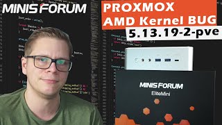 Proxmox AMD Kernel Bug 513192  HM90 läuft trotzdem [upl. by Yrocej]