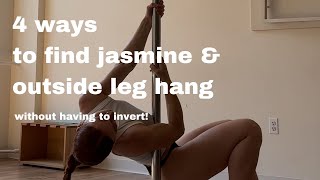 4 Ways to Find Jasmine amp Outside Leg Hang without Inverting [upl. by Suivatram]