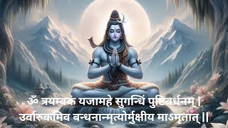 महा मृत्युंजय मंत्र  भोले नाथ का मृत्युंजय मंत्र  भोले नाथ की आराधना  भोले की भक्ति में खो जाओ [upl. by Vassili]