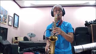 Kneel Down And Pray  Kuya Daniel Razon  Alto Saxophone Cover [upl. by Meuser]