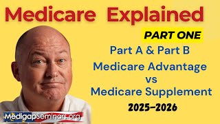 Medicare Explained 2025 Part 1 Parts A amp B [upl. by Mahau]