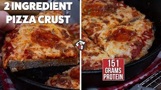 The Best amp Easiest Low Carb Keto Pizza [upl. by Adyela270]