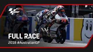 Moto3™ Full Race  2018 AustralianGP [upl. by Arsi]