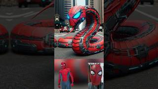 superheroes but snake robot 😱💥 Marvel amp DCAll Characters marvel avengersshortsrobot [upl. by Jaymie]