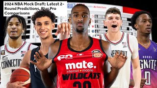 Mock Draft WITH HUGE TRADES In The Lottery  Latest NBA Mock Draft  NBA News amp Discussion [upl. by Carson]