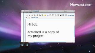 How to Attach a Document to an Email [upl. by Orr]