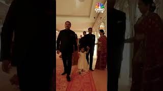 Gautam Adani amp Family Attend Anant AmbaniRadhika Merchants Wedding  Ambani Wedding  N18S [upl. by Ahsiadal682]