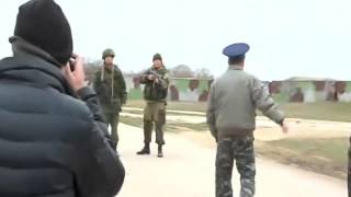 Russian Troops Fire Warning Shots Over Ukraine Soldiers [upl. by Sibley348]