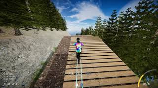 Stoker Bike Park  Locomotive Speed Run [upl. by Aicelef]