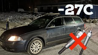 TDI cold start without glowplugs [upl. by Restivo]