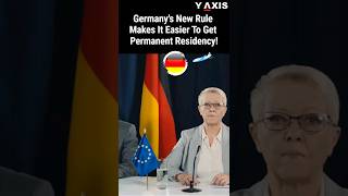 Germanys new rule makes it easier to get Permanent Residency [upl. by Akitnahs]