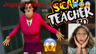 Jogando scary teacher 🤩😱🥳🥳🥳🤩 [upl. by Jet]