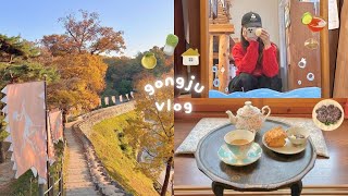 나혼자 1박2일 공주여행 vlog🧣• 뚜벅이라 좋은 여행코스 • 공주 맛집카페혼술바소품샵 추천 • 공주 메타세콰이어길 • 가성비 숙소 • 가가책방📚 [upl. by Abihsat369]