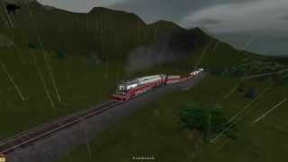 Northern 484 Locomotive  Railroad Tycoon 3 Gameplay [upl. by Ellehcit766]