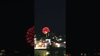 Fireworks 🎆 at Calgary Tower June 52024 like subscribe comment [upl. by Hole]