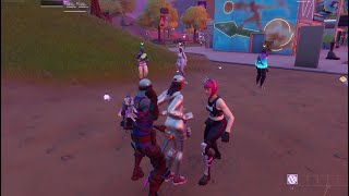 OG Blue Squire Skin Being SUS To Players In Party Royale 😂 [upl. by Ynohtnaluap]