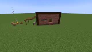 ⚒️ Minecraft  How To Build a Cute Starter Brick House 🏡 [upl. by Materse]