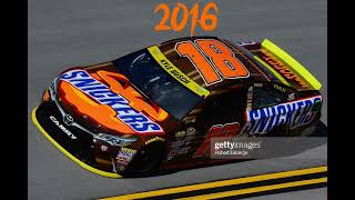 Evolution Of Kyle Busch Halloween Paint Schemes 20082022 [upl. by Monty]