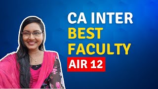 My CA Intermediate Group 2 Faculties  Best faculty for CA Inter Group 2 [upl. by Inaleon]