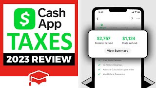 Cash App Taxes Review 2023  Pros and Cons  How To Get Your Tax Refund Faster [upl. by Yerocal]