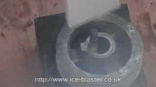 Karcher Dry Ice Blaster in Action  Cleaning metal component [upl. by Collis]