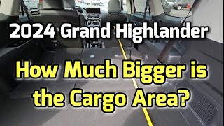 2024 Grand Highlander vs Highlander Cargo Comparison [upl. by Terrej]