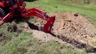 BXpanded Narrow Trencher Bucket in Action [upl. by Mills]