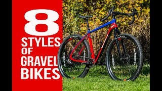 8 STYLES OF GRAVEL BIKES [upl. by Hirz231]