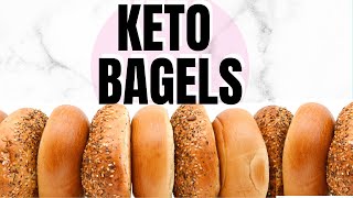 Keto Bagels With Almond Flour  Keto Bagel Recipes  Low Carb Bread [upl. by Puritan]