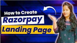 How to create Razorpay Landing page  How do I create a payment landing page razorpay infysky [upl. by Ahseyt326]