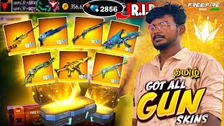 ALL GUNS 10 DIAMONDS💎 ONLY  NEW EVENT CRATES OPENING FREE FIRE🔥 மாட்டு RAVI [upl. by Mita]