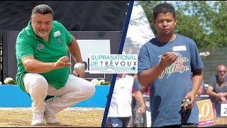 👍 Un beau mano à mano Finale QUINTAIS vs LAHATRA  Supranational à pétanque de Trévoux 2021 [upl. by Yajnas]