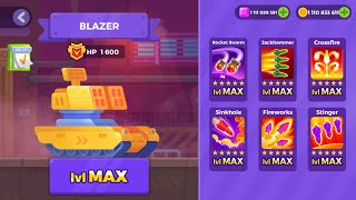 Tank Stars v11 Gameplay  BLAZER UNLOCKED [upl. by Lemhar]